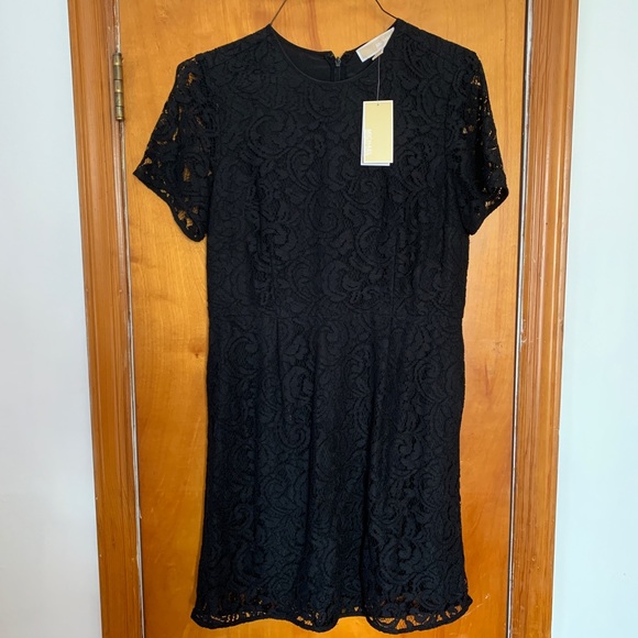 Micheal Kors Black Lace Mini Dress - Picture 4 of 4